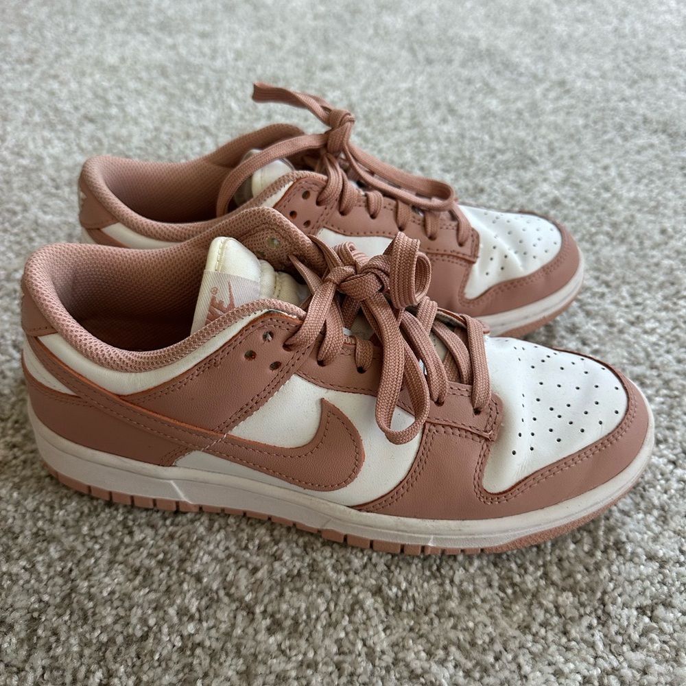 Nike Blush and Cream Sneakers